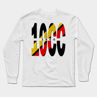 vintage typo 10cc Long Sleeve T-Shirt